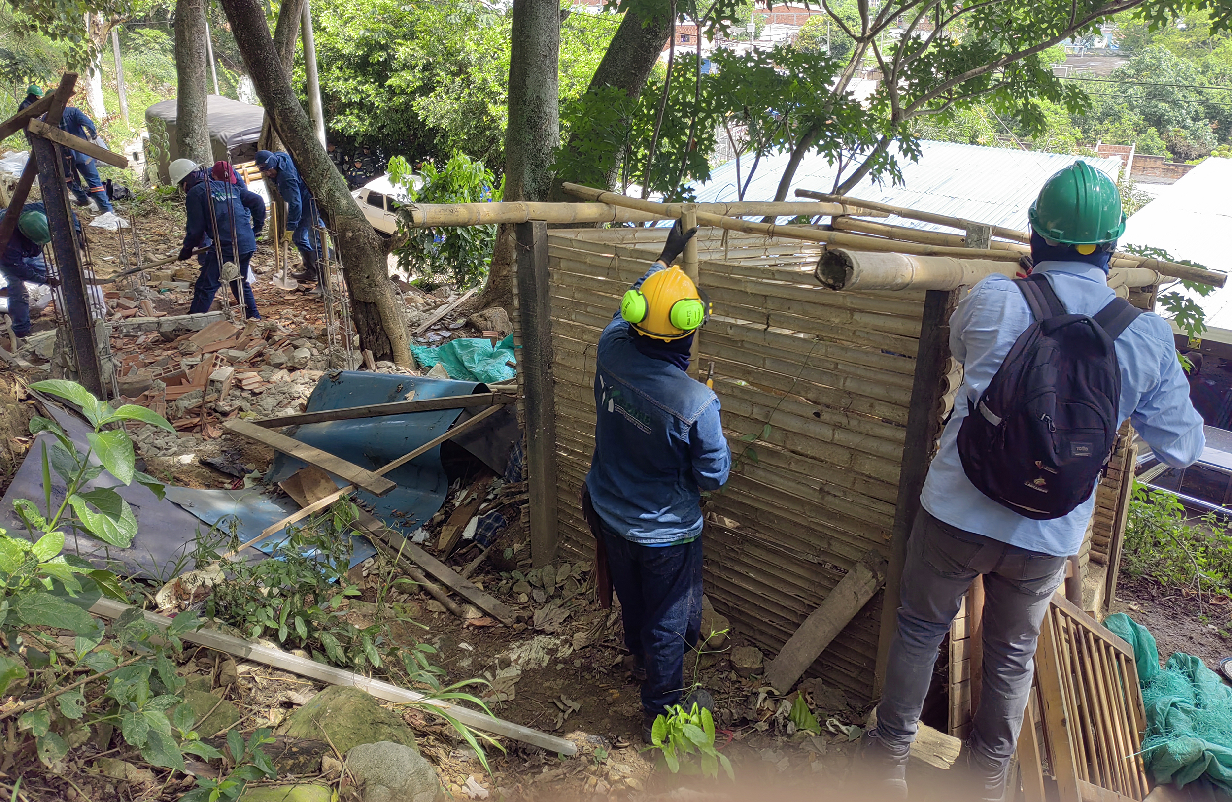 Recuperación del predio “El Bosque” en el marco del DRMI de Bucaramanga